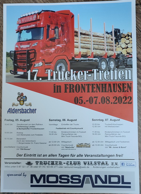 Plakat Truckertreffen